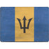 Barbados Flag Distressed Apple MacBook Pro 14-inch Skin
